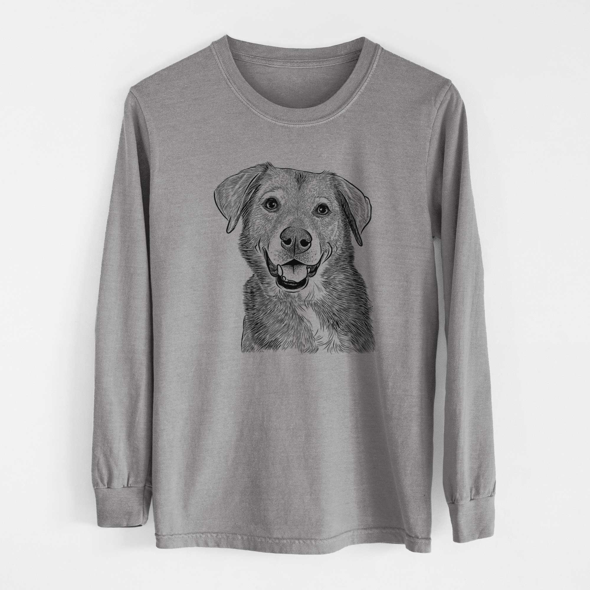 Bare Oliver the Mixed Breed - Heavyweight 100% Cotton Long Sleeve