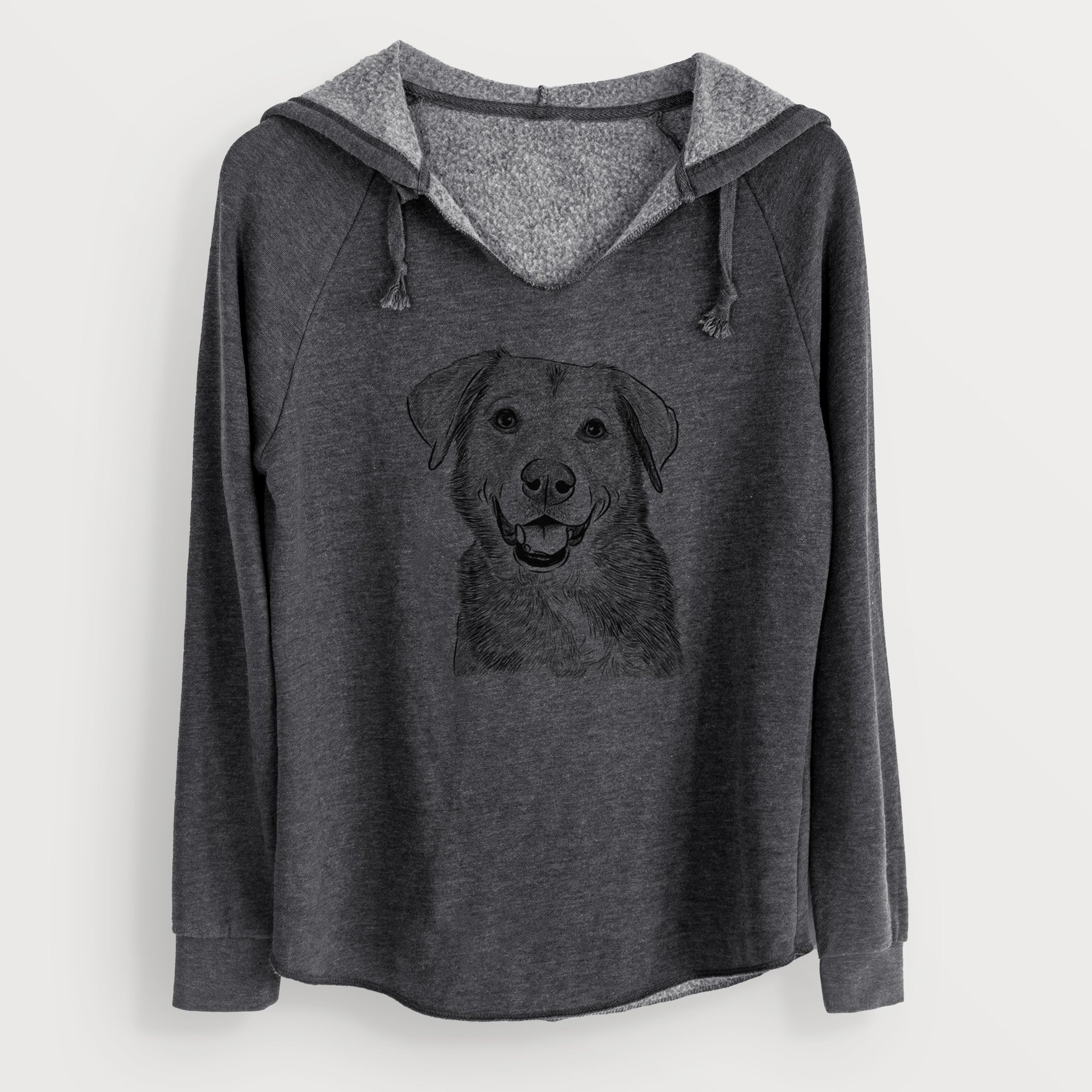 Bare Oliver the Mixed Breed - Cali Wave Hooded Sweatshirt