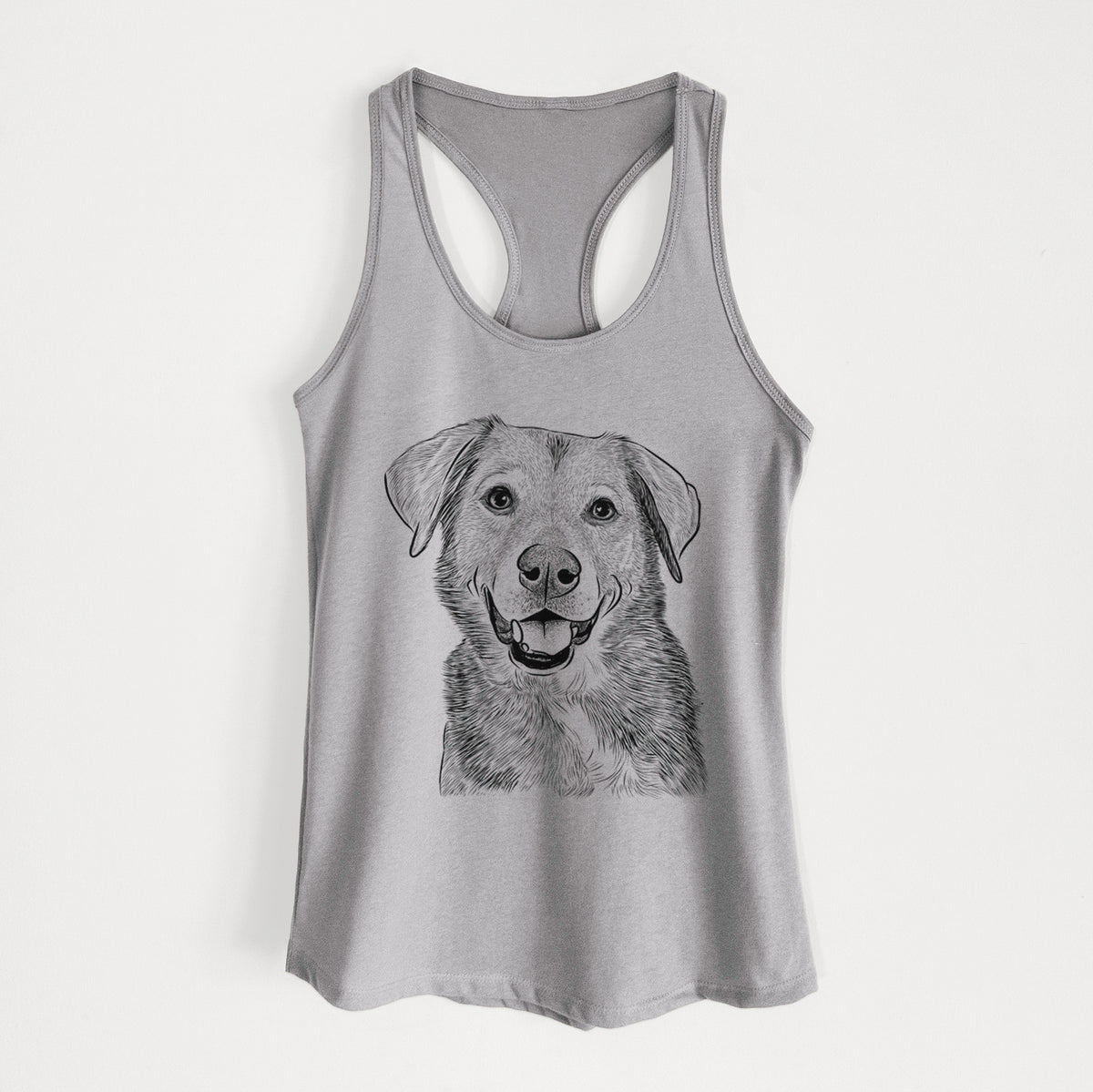 Oliver the Mixed Breed - Women&#39;s Racerback Tanktop