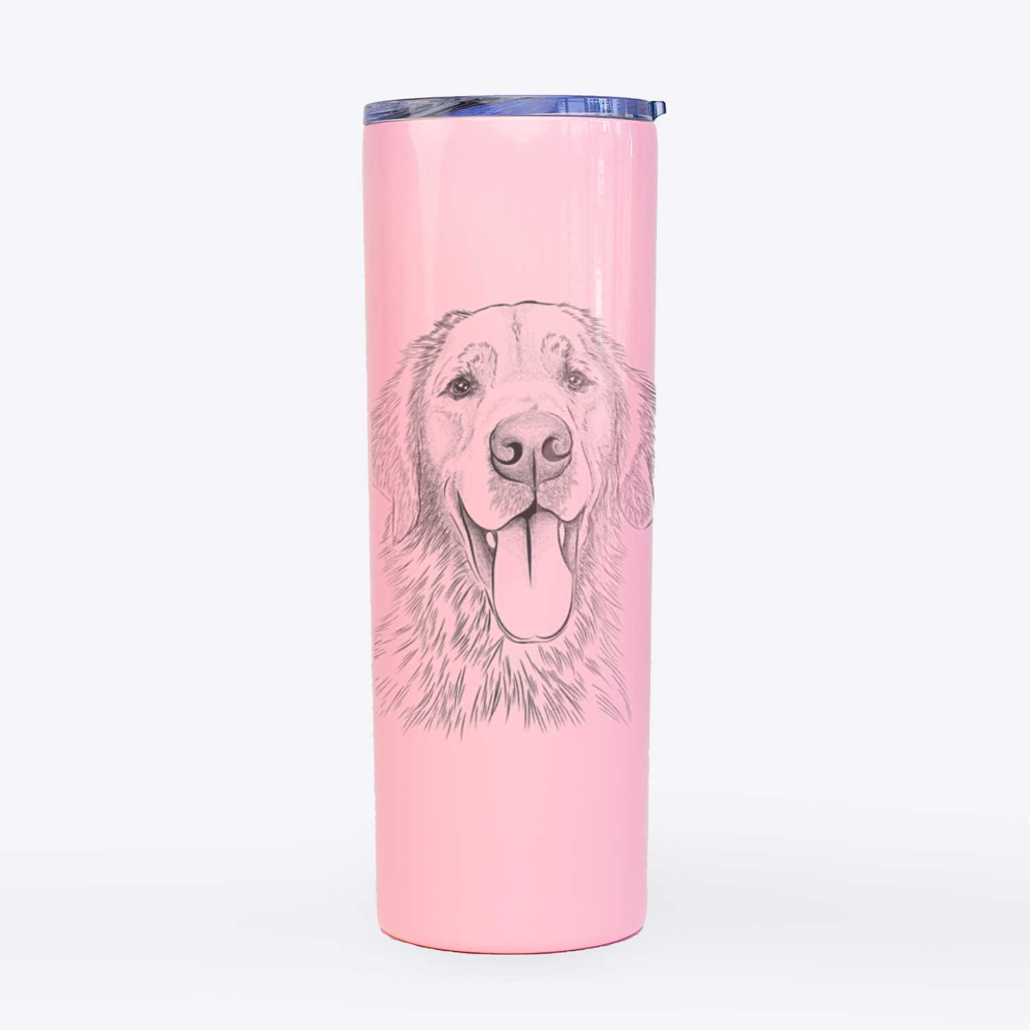 Oliver Tredup the Golden Retriever - 20oz Skinny Tumbler