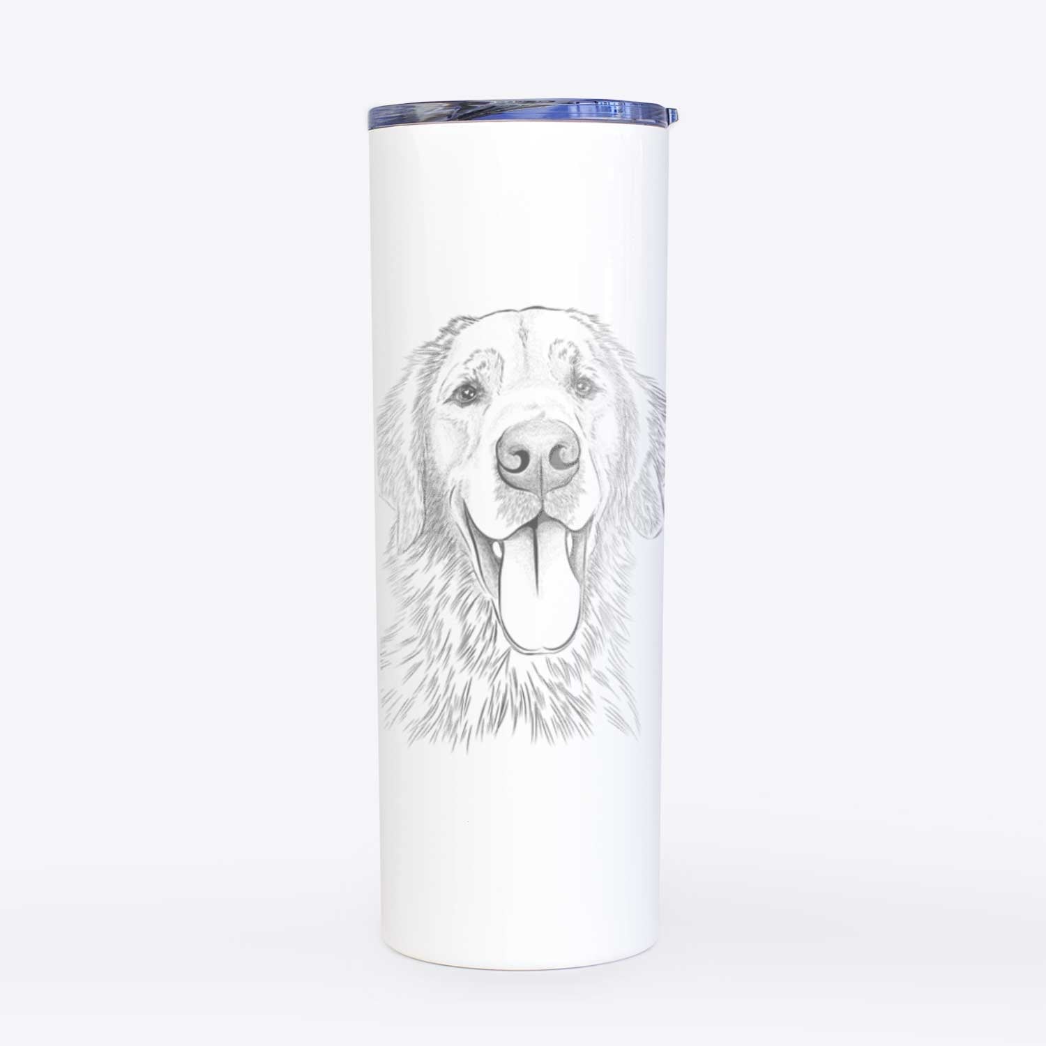 Oliver Tredup the Golden Retriever - 20oz Skinny Tumbler