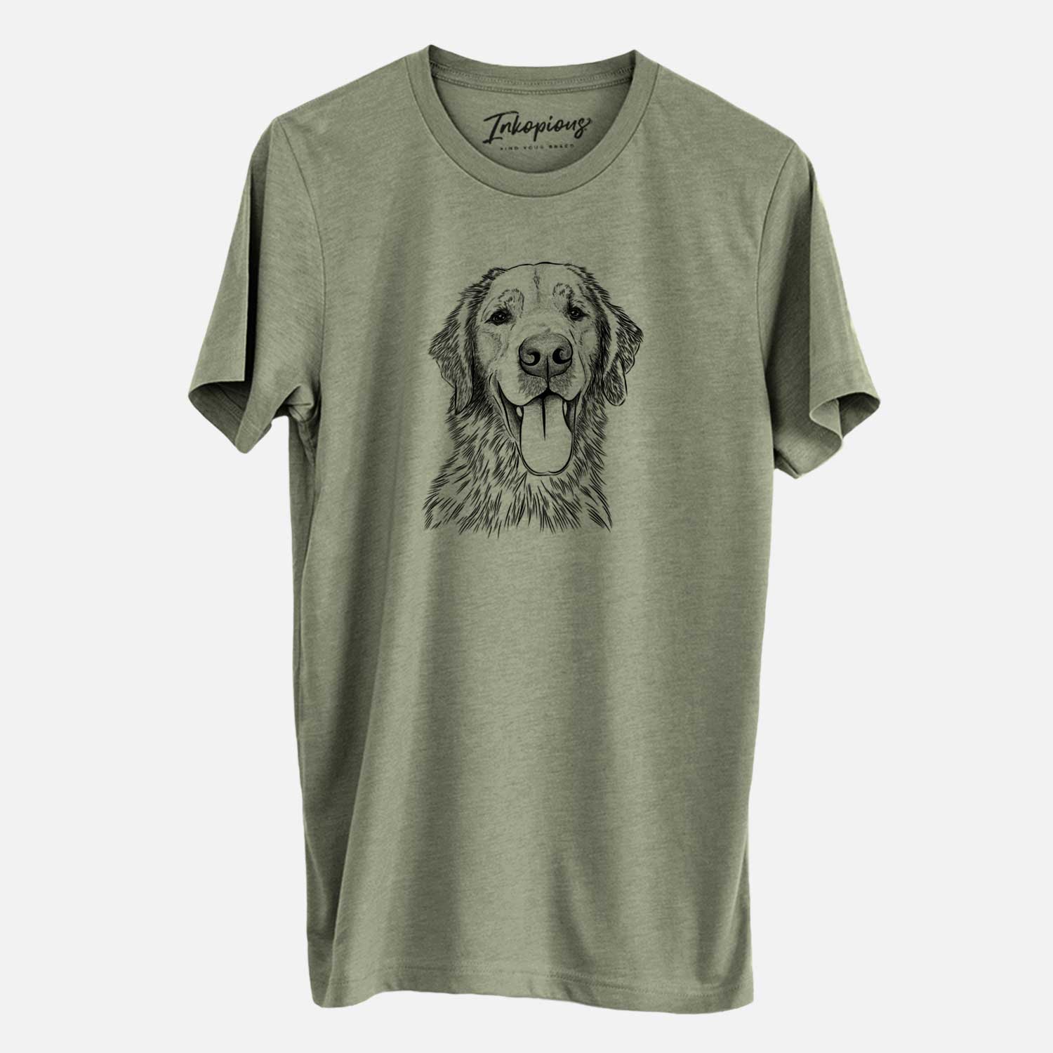 Bare Oliver Tredup the Golden Retriever - Unisex Crewneck