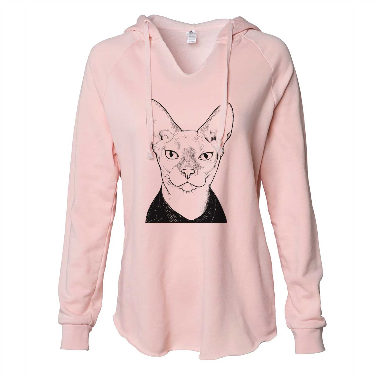 Oliver Watson the Sphynx Cat - Cali Wave Hooded Sweatshirt