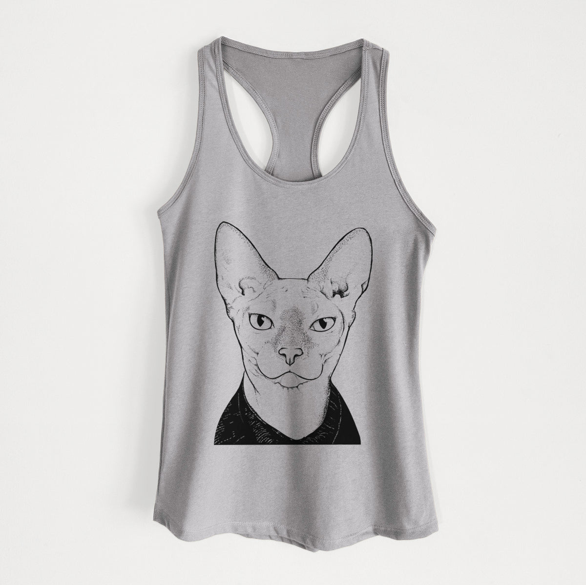 Oliver Watson the Sphynx Cat - Women&#39;s Racerback Tanktop