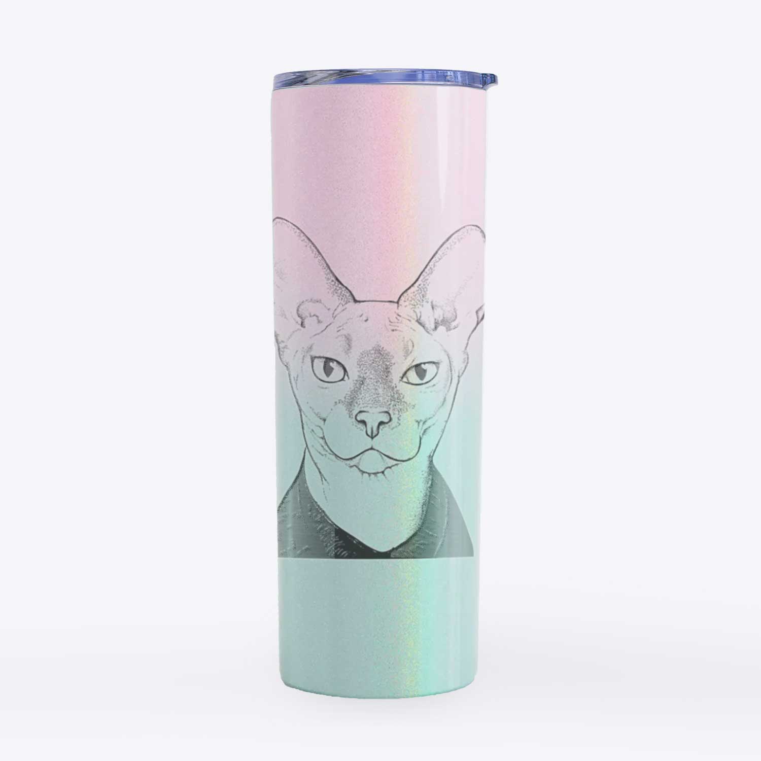 Oliver Watson the Sphynx Cat - 20oz Skinny Tumbler