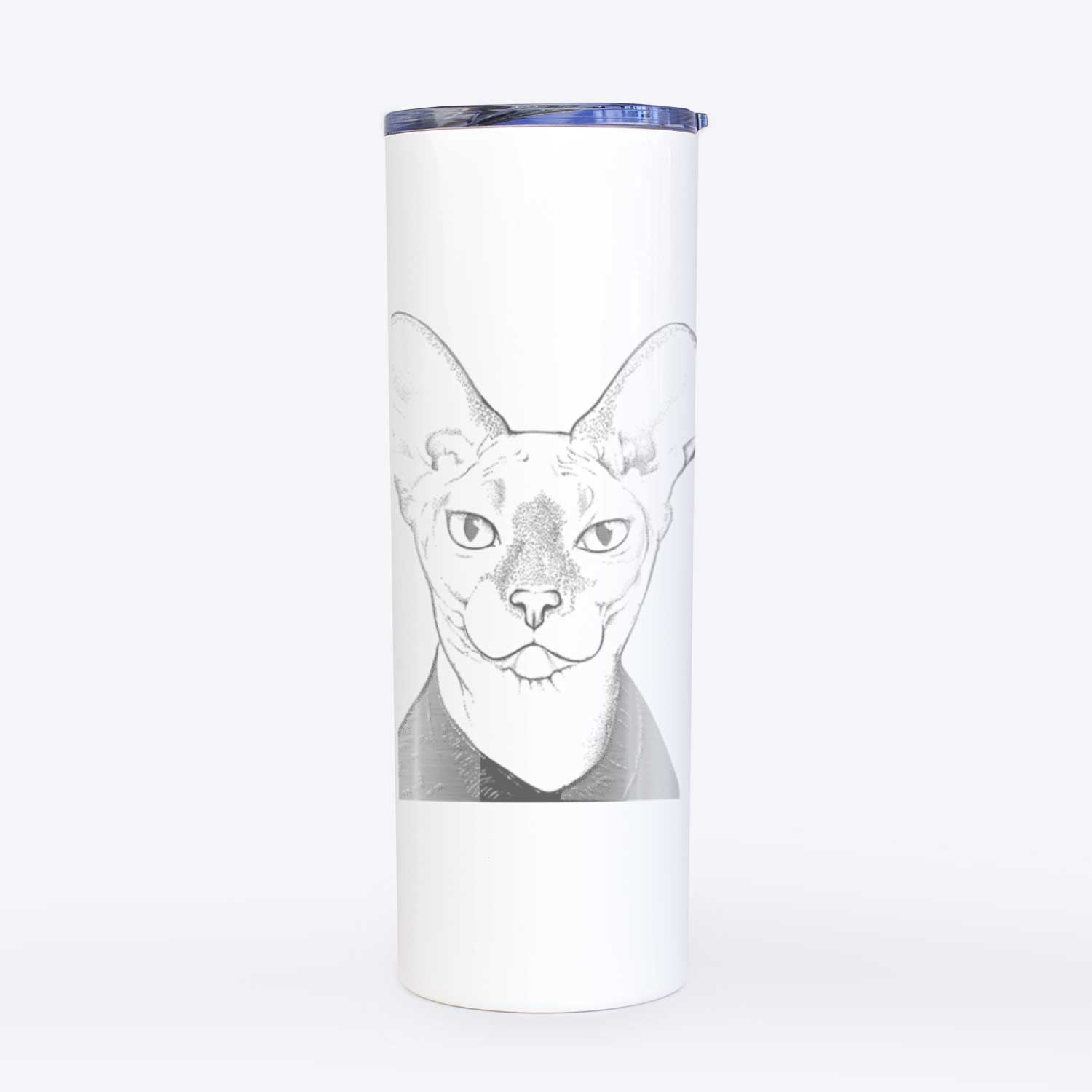 Oliver Watson the Sphynx Cat - 20oz Skinny Tumbler