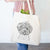 Oliver the Yorkie Mix - Tote Bag