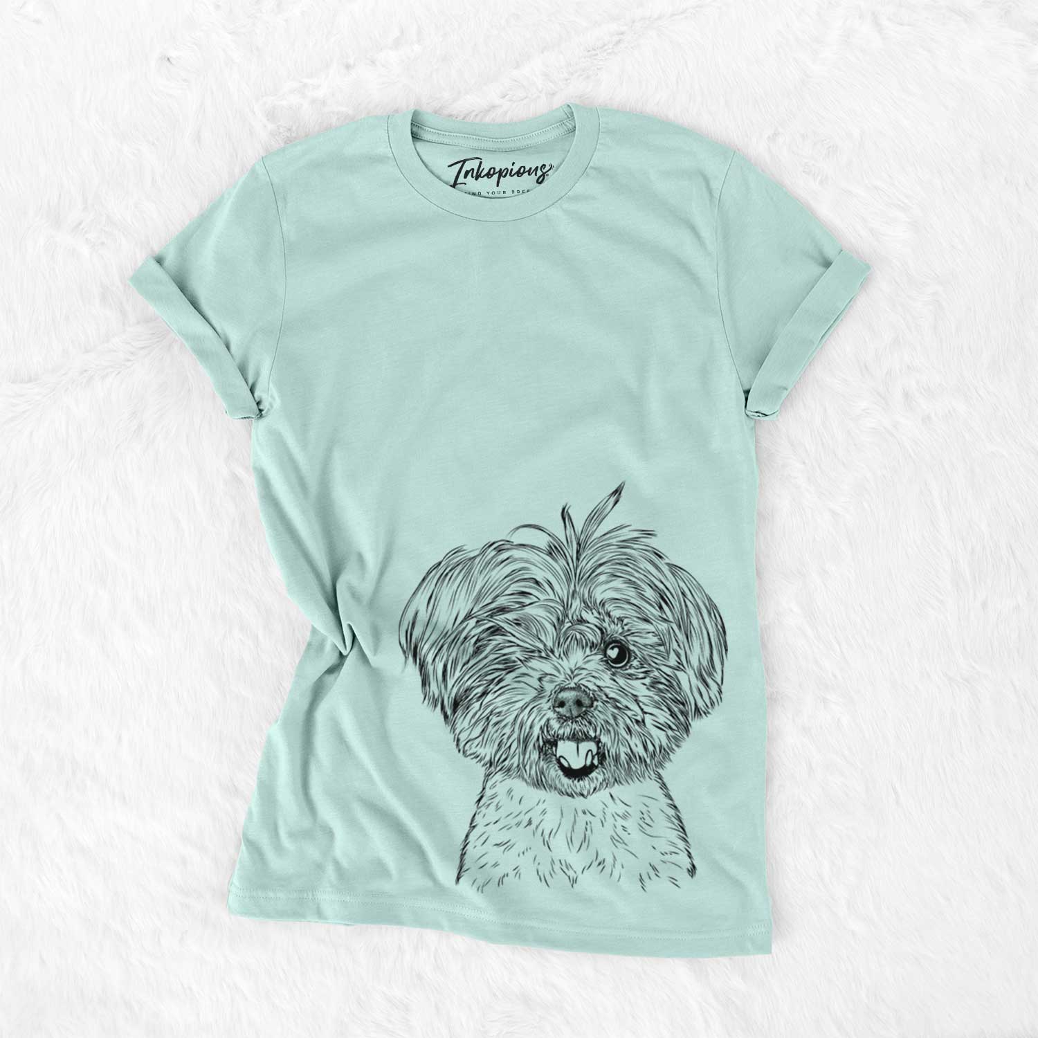 Bare Oliver the Yorkie Mix - Unisex Crewneck