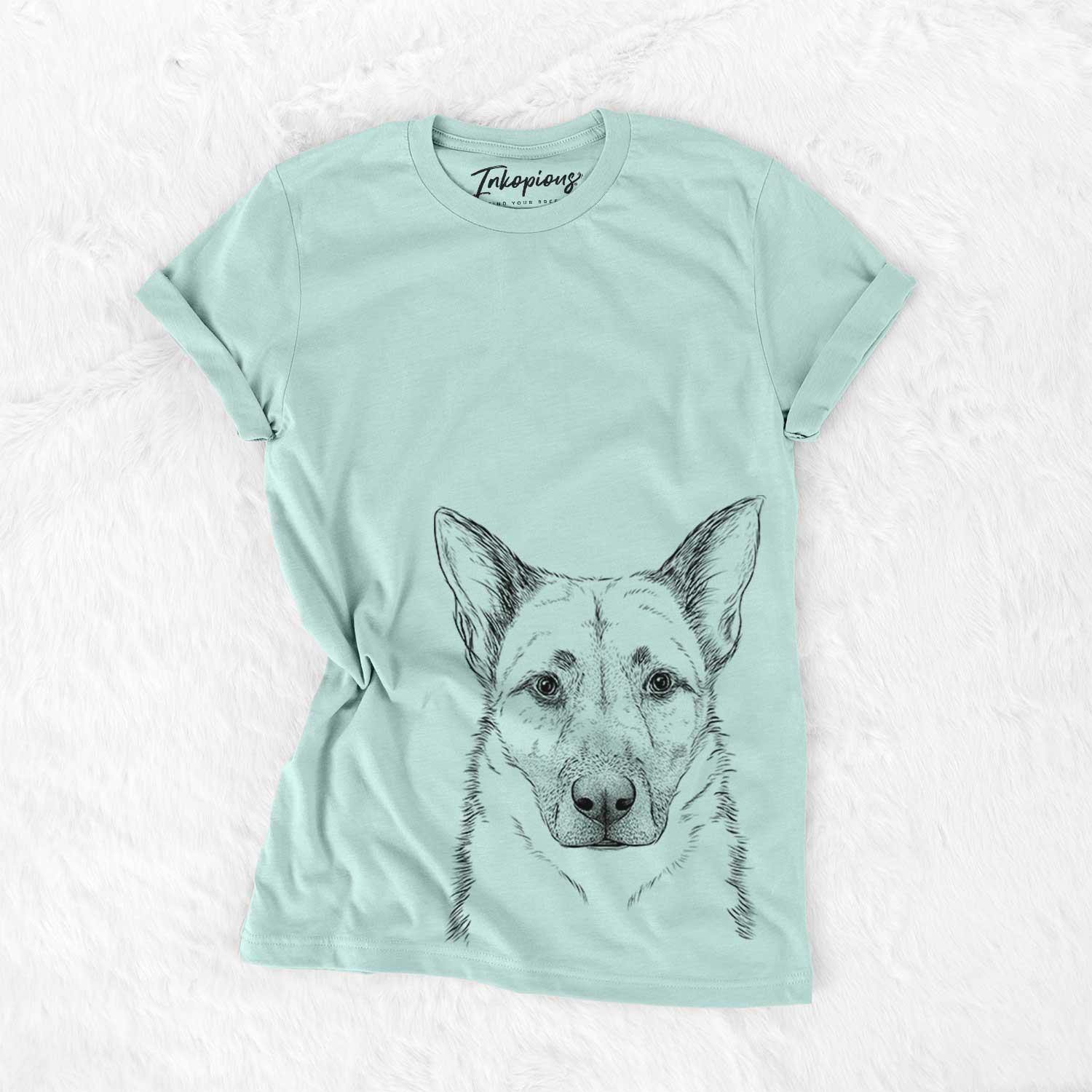 Oliverno the German Shepherd - Bella Canvas Unisex Crewneck