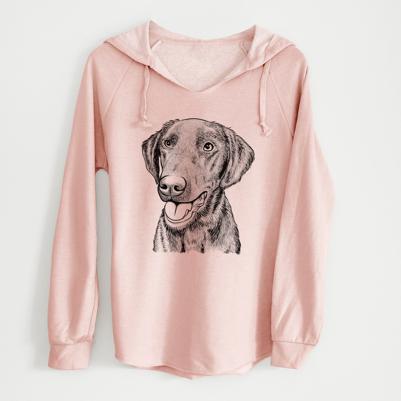 Bare Onyx the Labrador Retriever - Cali Wave Hooded Sweatshirt