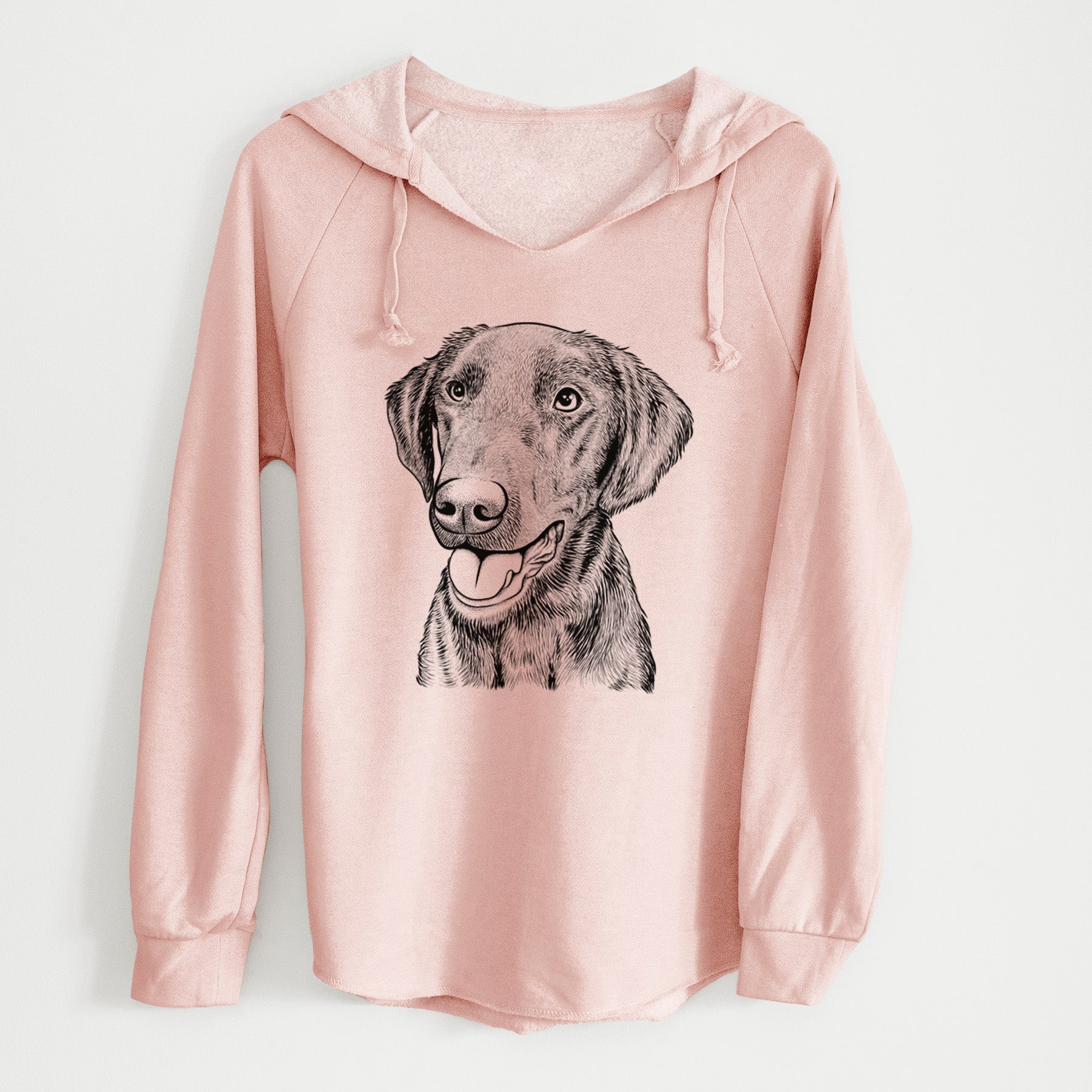 Bare Onyx the Labrador Retriever - Cali Wave Hooded Sweatshirt