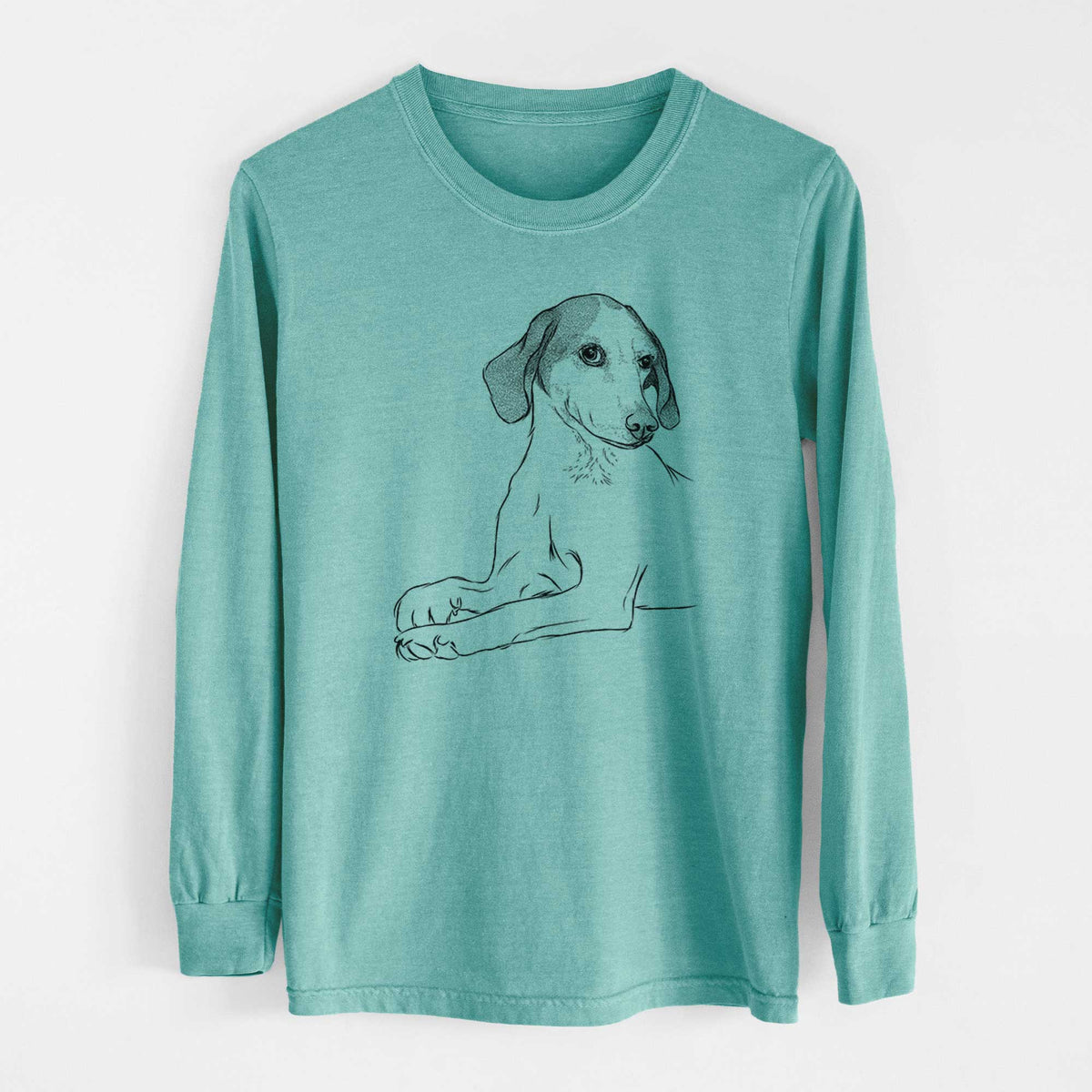 Bare Opie the Foxhound - Heavyweight 100% Cotton Long Sleeve