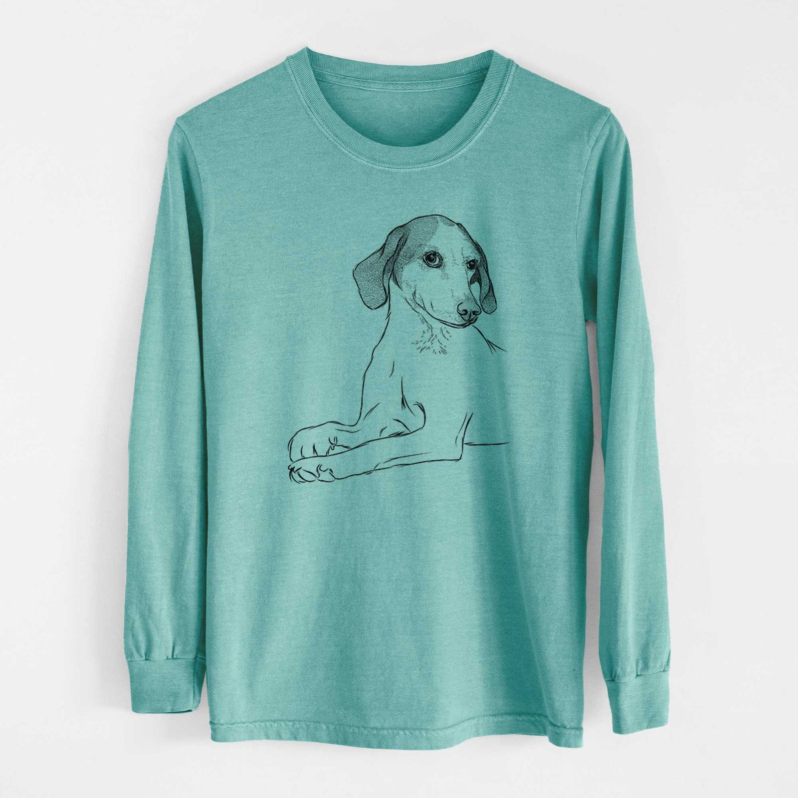 Bare Opie the Foxhound - Heavyweight 100% Cotton Long Sleeve