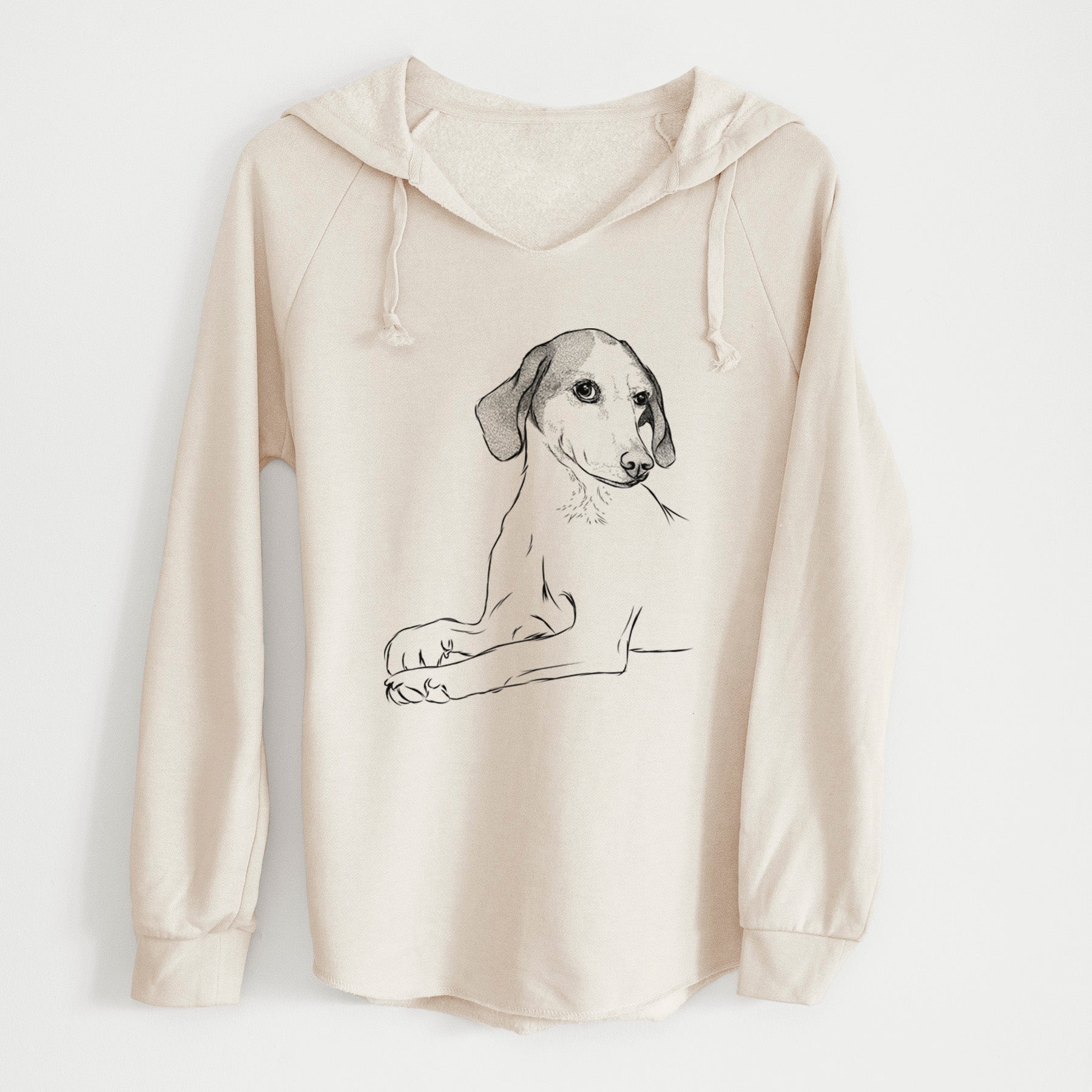 Bare Opie the Foxhound - Cali Wave Hooded Sweatshirt