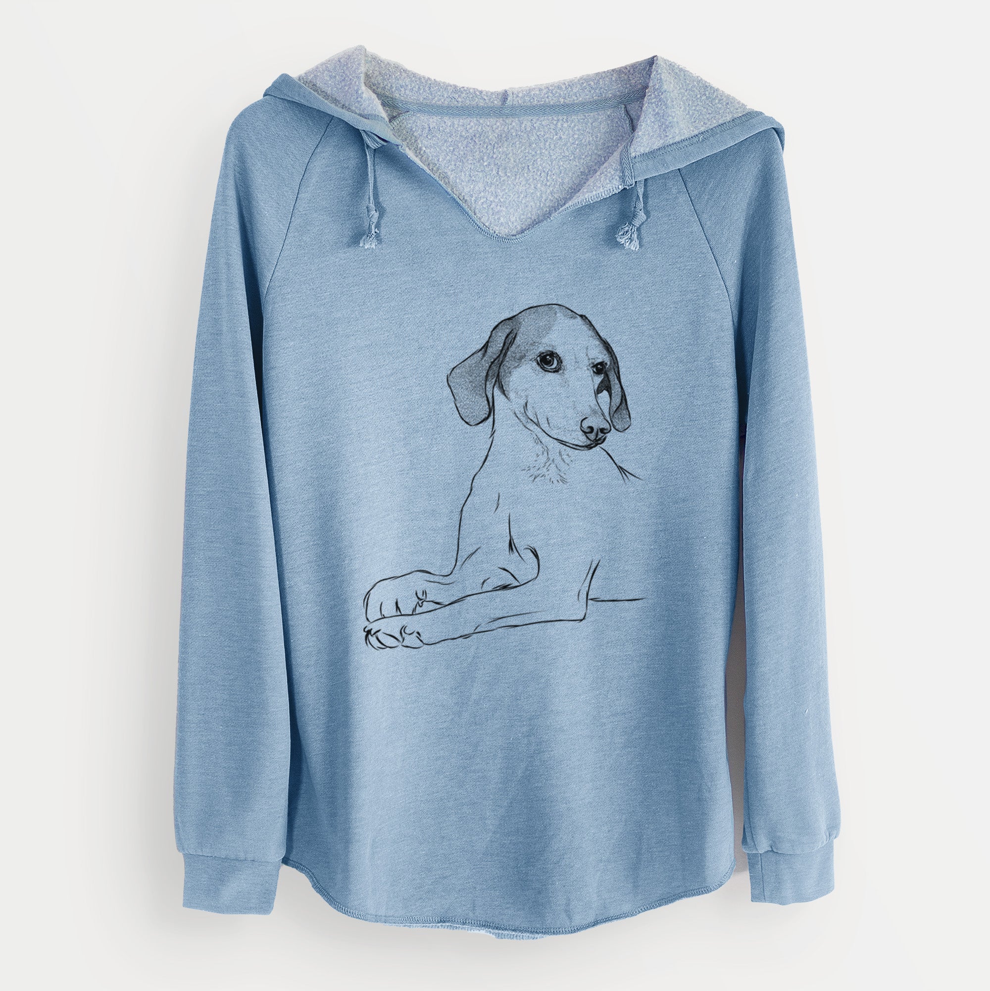 Bare Opie the Foxhound - Cali Wave Hooded Sweatshirt