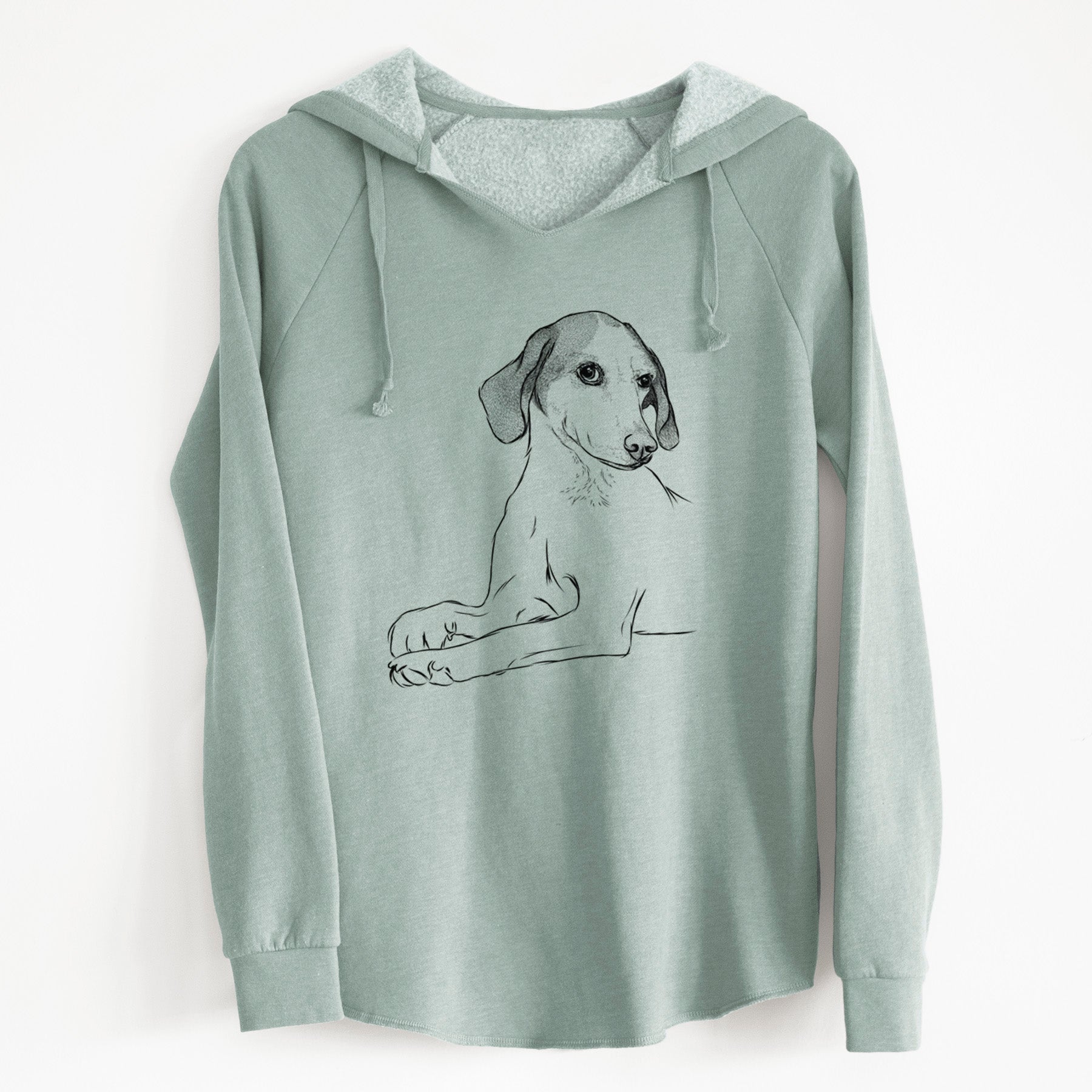 Bare Opie the Foxhound - Cali Wave Hooded Sweatshirt