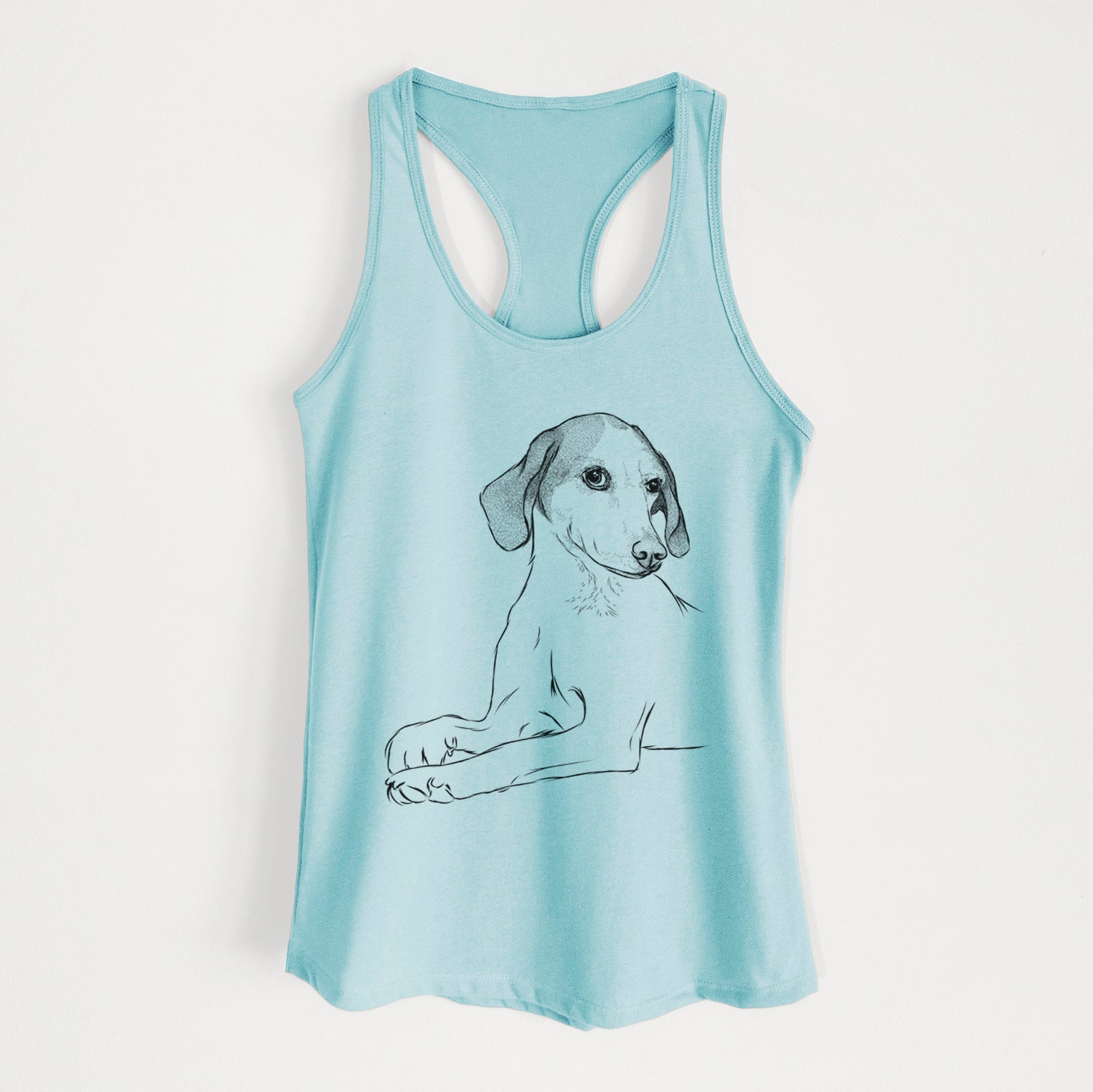 Opie the Foxhound - Women's Racerback Tanktop