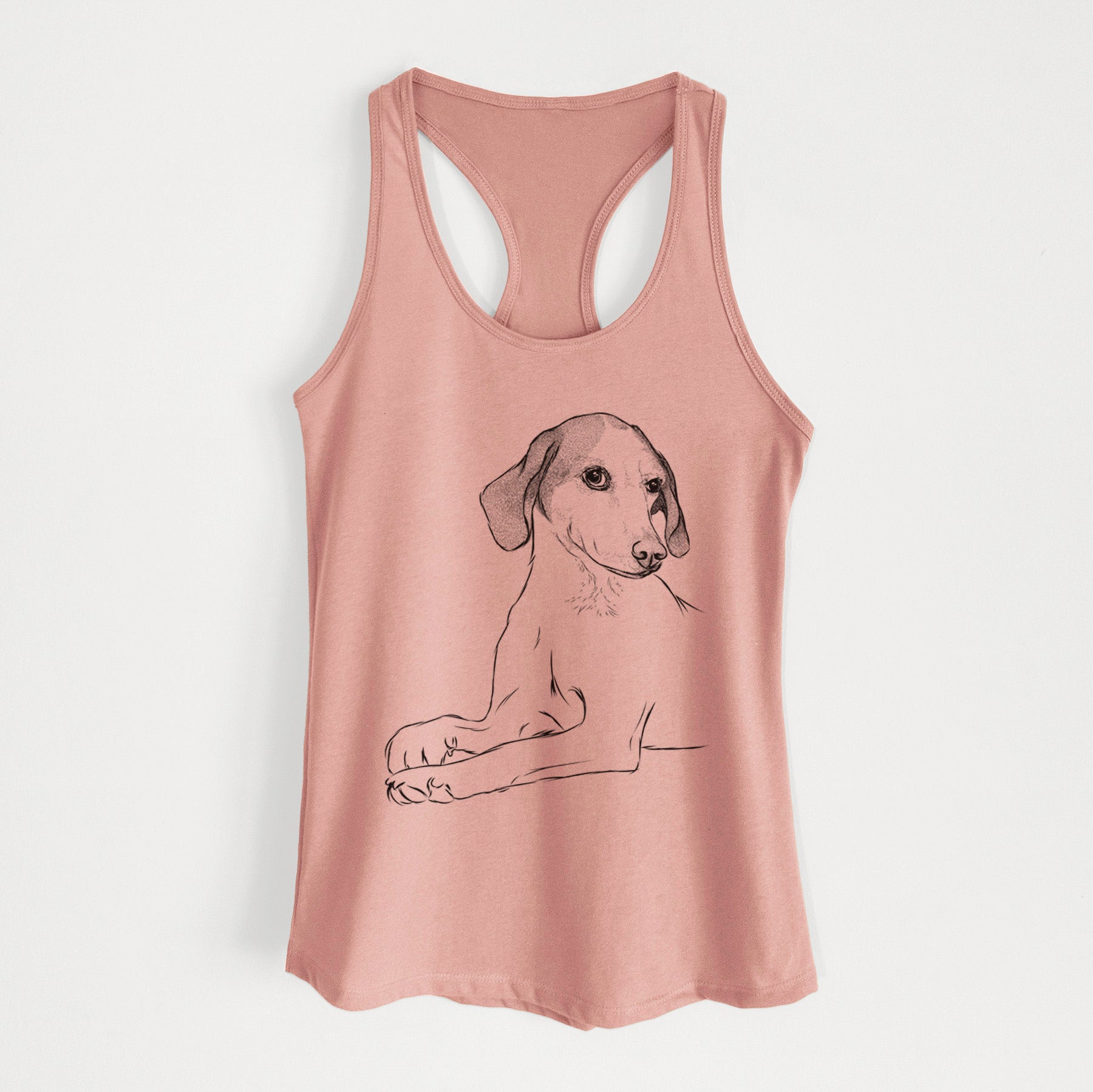 Opie the Foxhound - Women's Racerback Tanktop