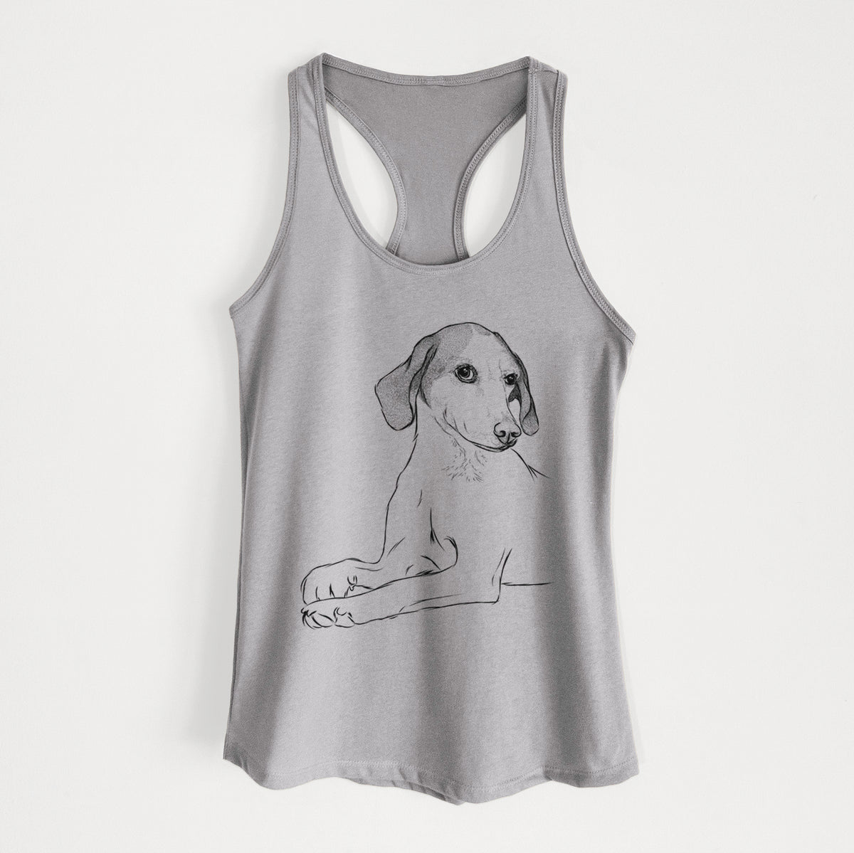 Opie the Foxhound - Women&#39;s Racerback Tanktop