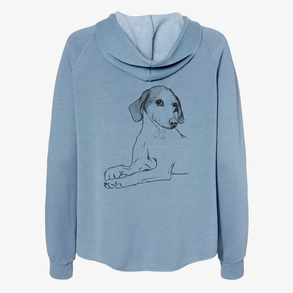 Opie the Foxhound - Women's Cali Wave Zip-Up Sweatshirt