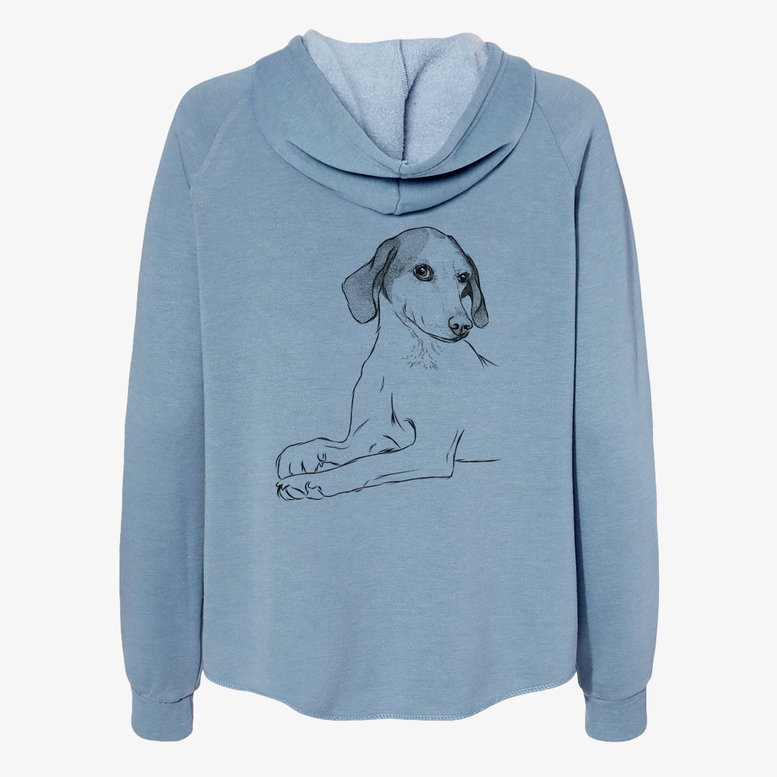 Opie the Foxhound - Women's Cali Wave Zip-Up Sweatshirt