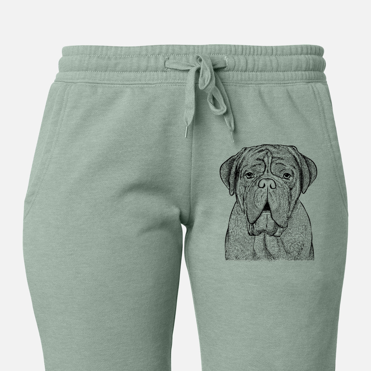 Optimus the Dogue de Bordeaux - Women&#39;s Cali Wave Joggers