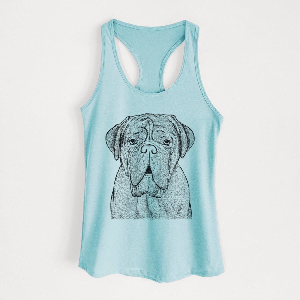 Optimus the Dogue de Bordeaux - Women's Racerback Tanktop