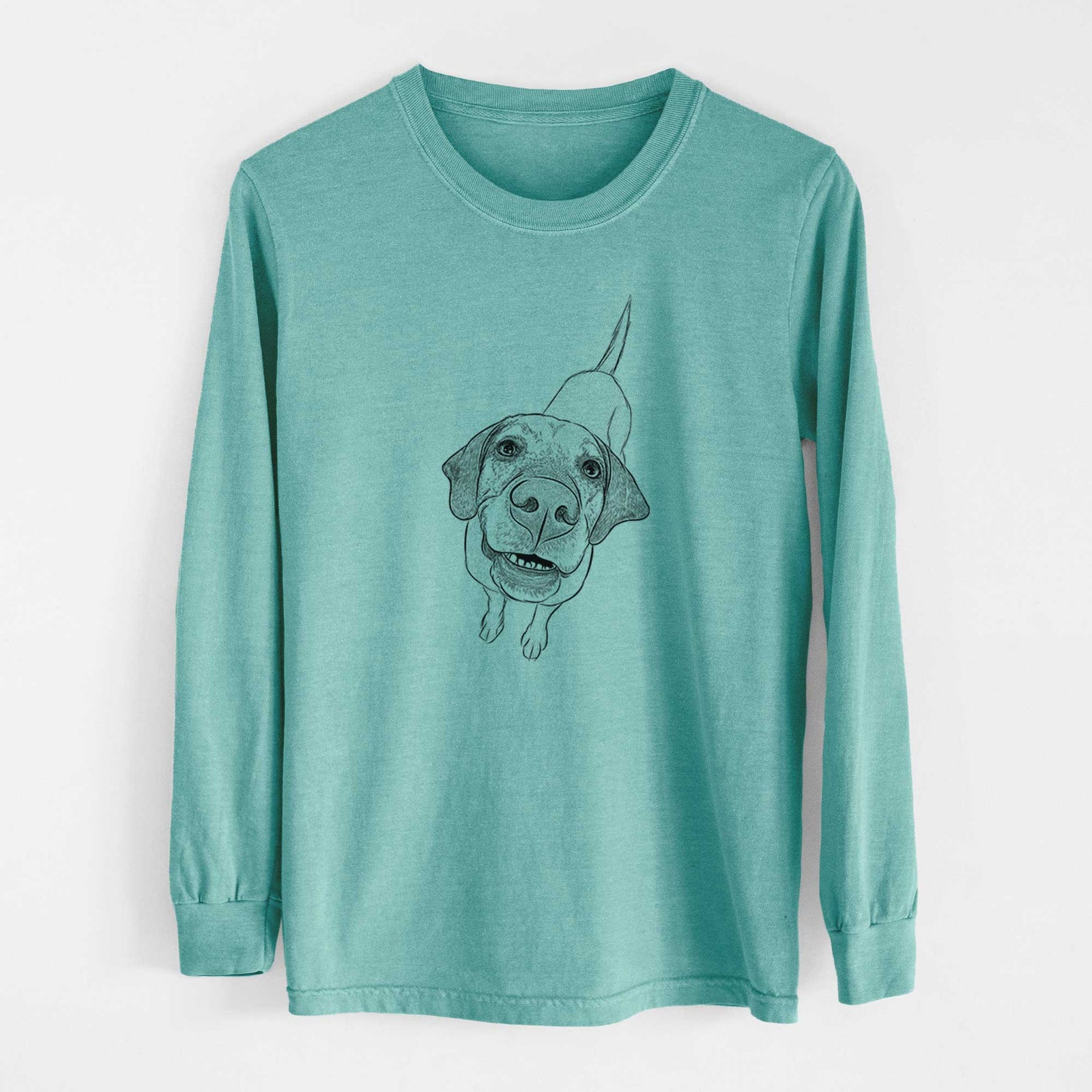 Bare Oquirrh the Vizsla - Heavyweight 100% Cotton Long Sleeve