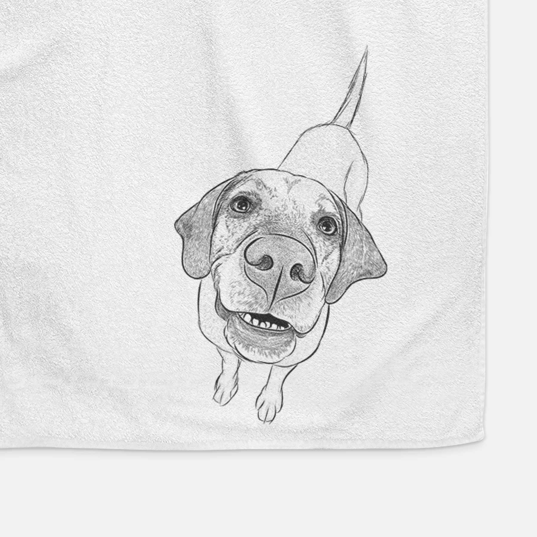 Oquirrh the Vizsla Decorative Hand Towel