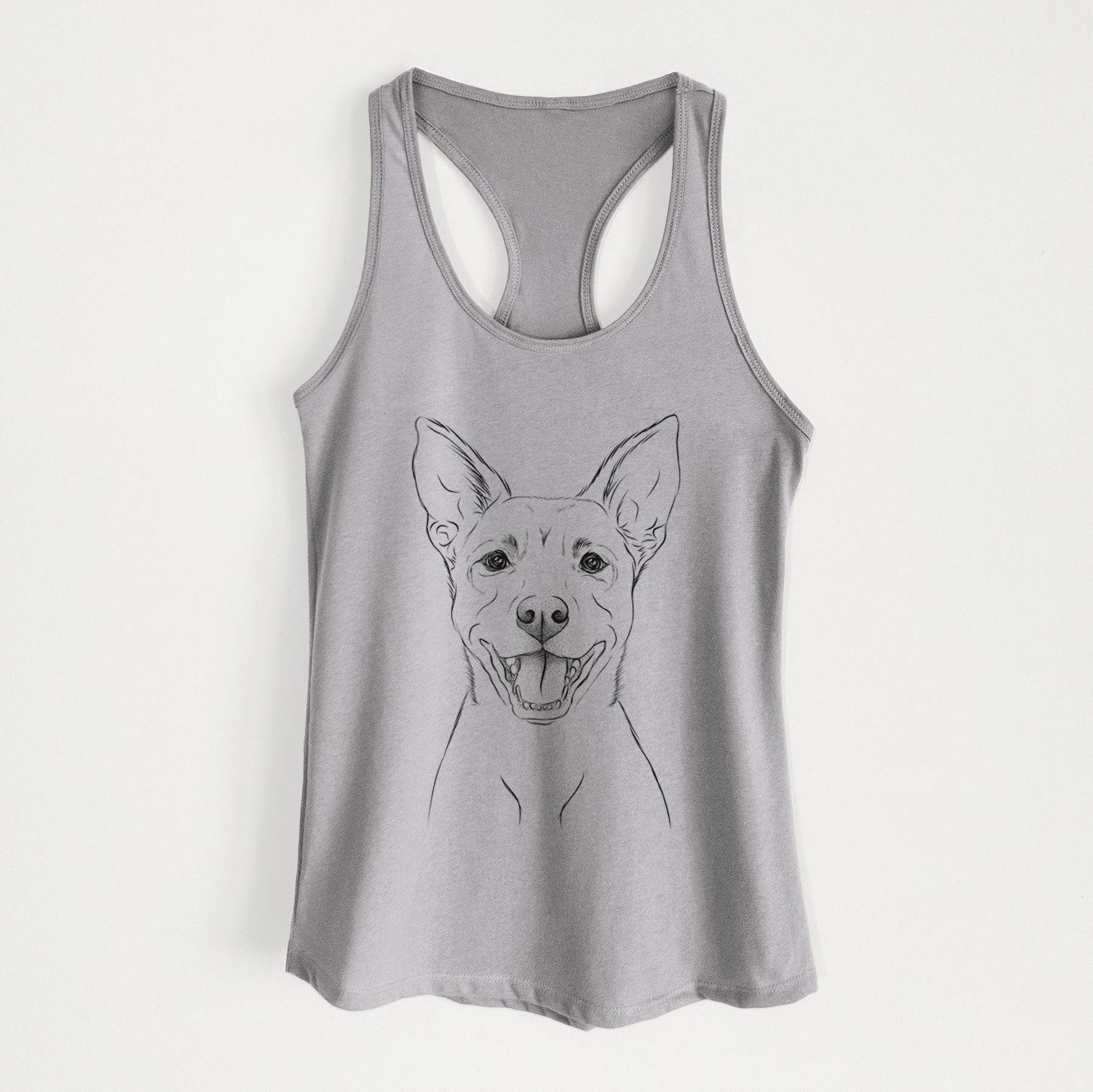 Orange the Carolina Dog - Women's Racerback Tanktop