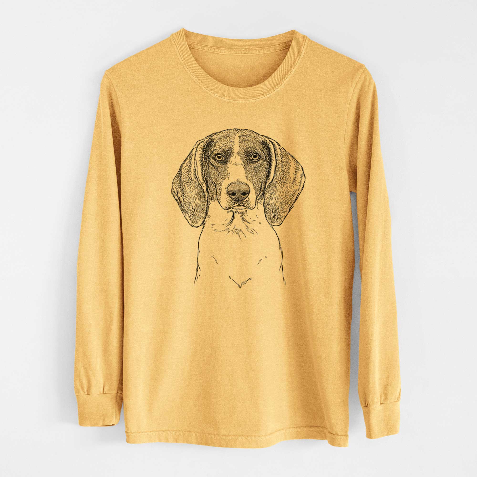 Bare Orin the Treeing Walker Coonhound - Heavyweight 100% Cotton Long Sleeve