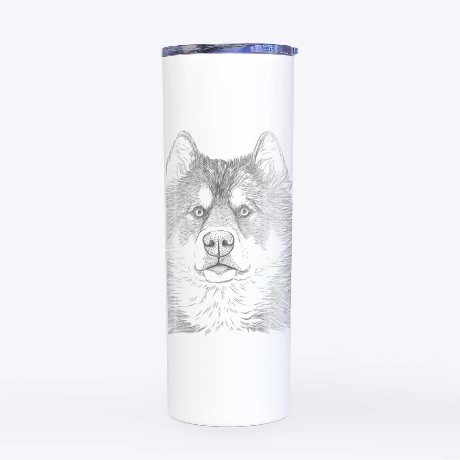 Oskar the Canadian Eskimo Dog - 20oz Skinny Tumbler