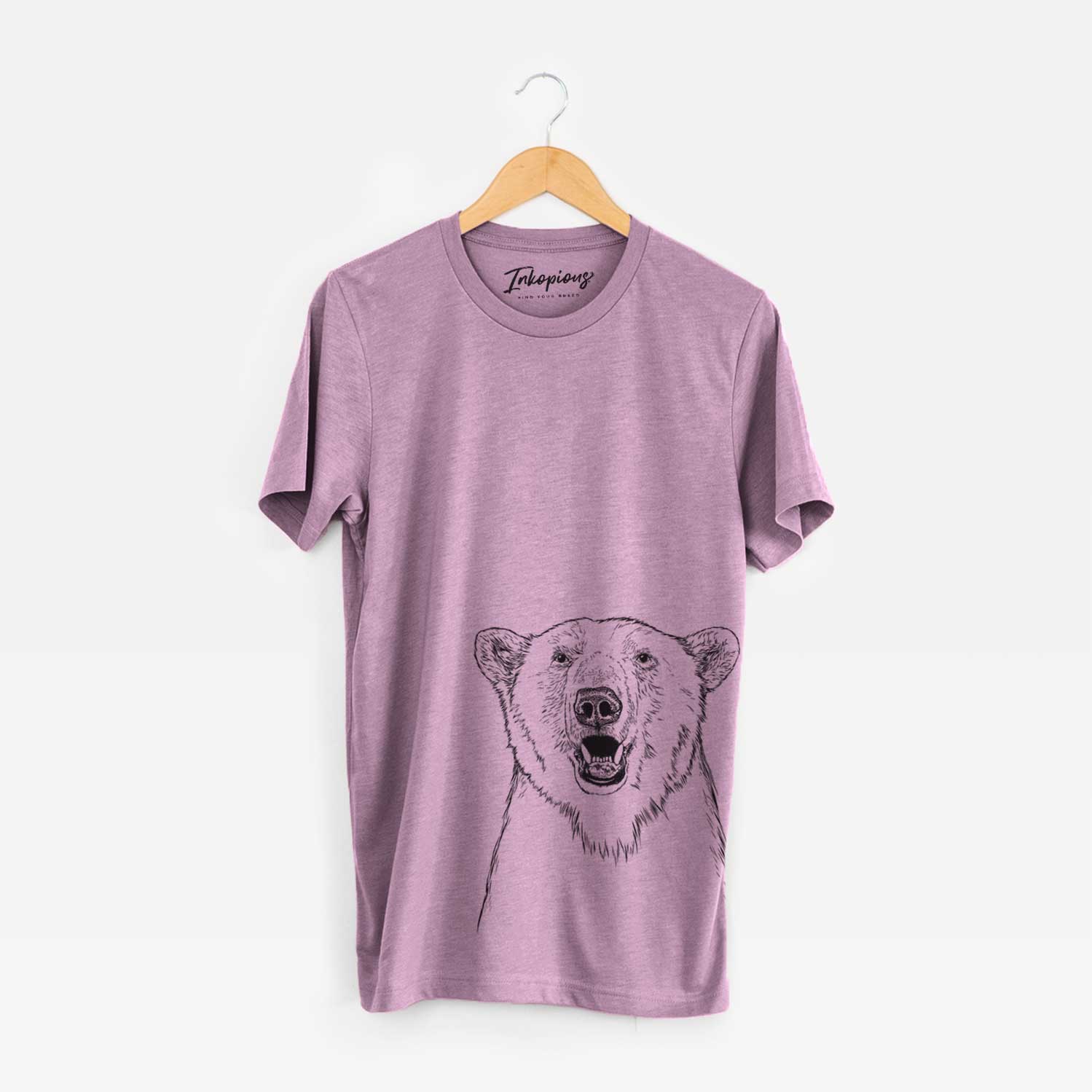 Bare Oslo the Polar Bear - Unisex Crewneck