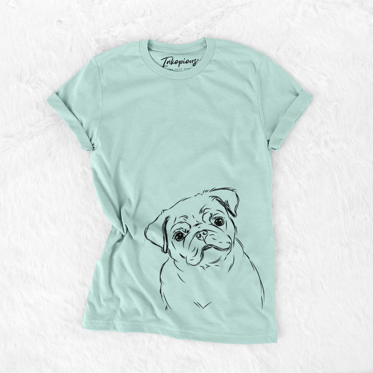 Bare Otis the Pug - Unisex Crewneck