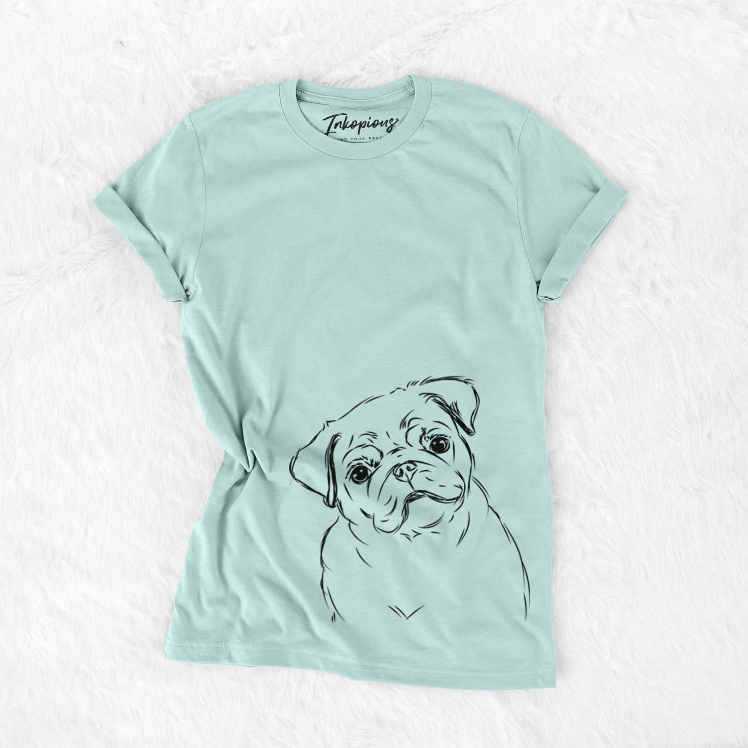 Bare Otis the Pug - Unisex Crewneck