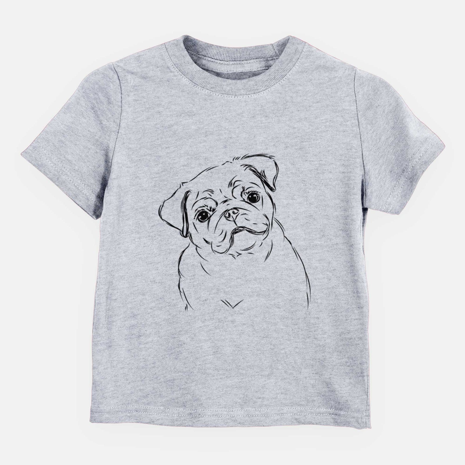 Bare Otis the Pug - Kids/Youth/Toddler Shirt