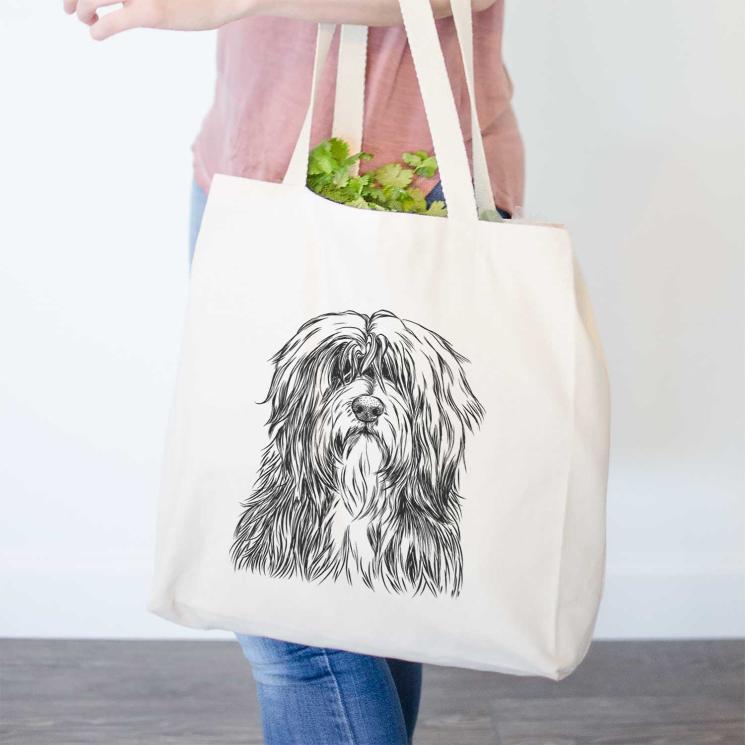 Otto the Polish Lowland Sheepdog - Tote Bag