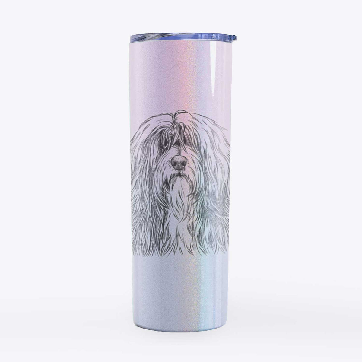 Otto the Polish Lowland Sheepdog - 20oz Skinny Tumbler