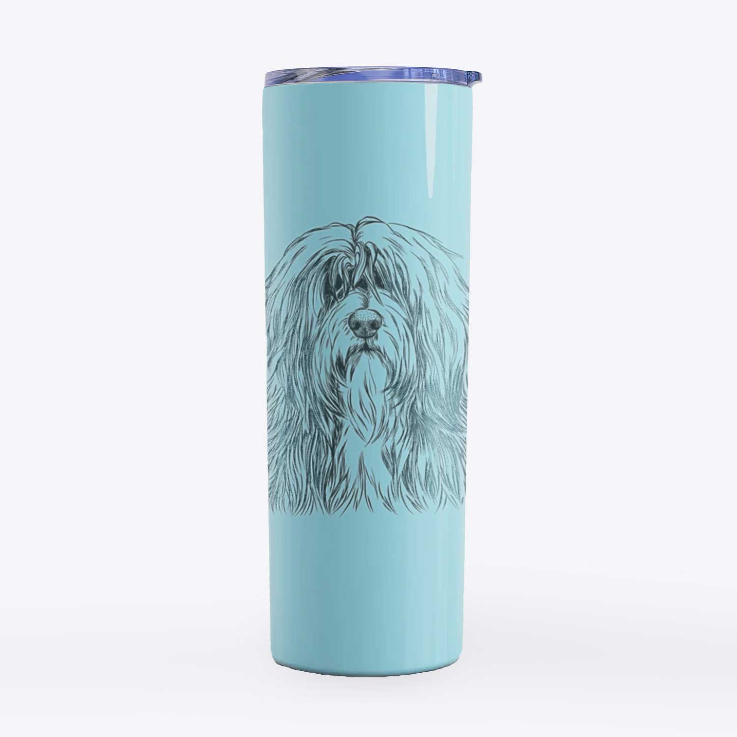 Otto the Polish Lowland Sheepdog - 20oz Skinny Tumbler