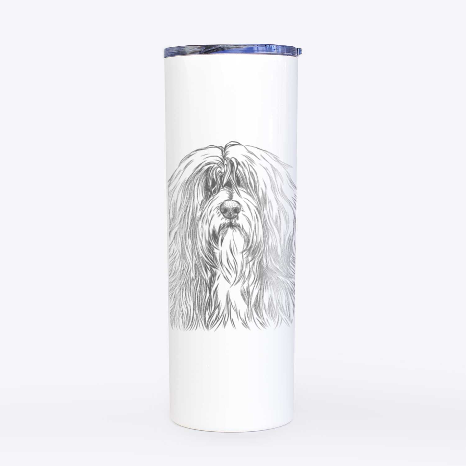 Otto the Polish Lowland Sheepdog - 20oz Skinny Tumbler