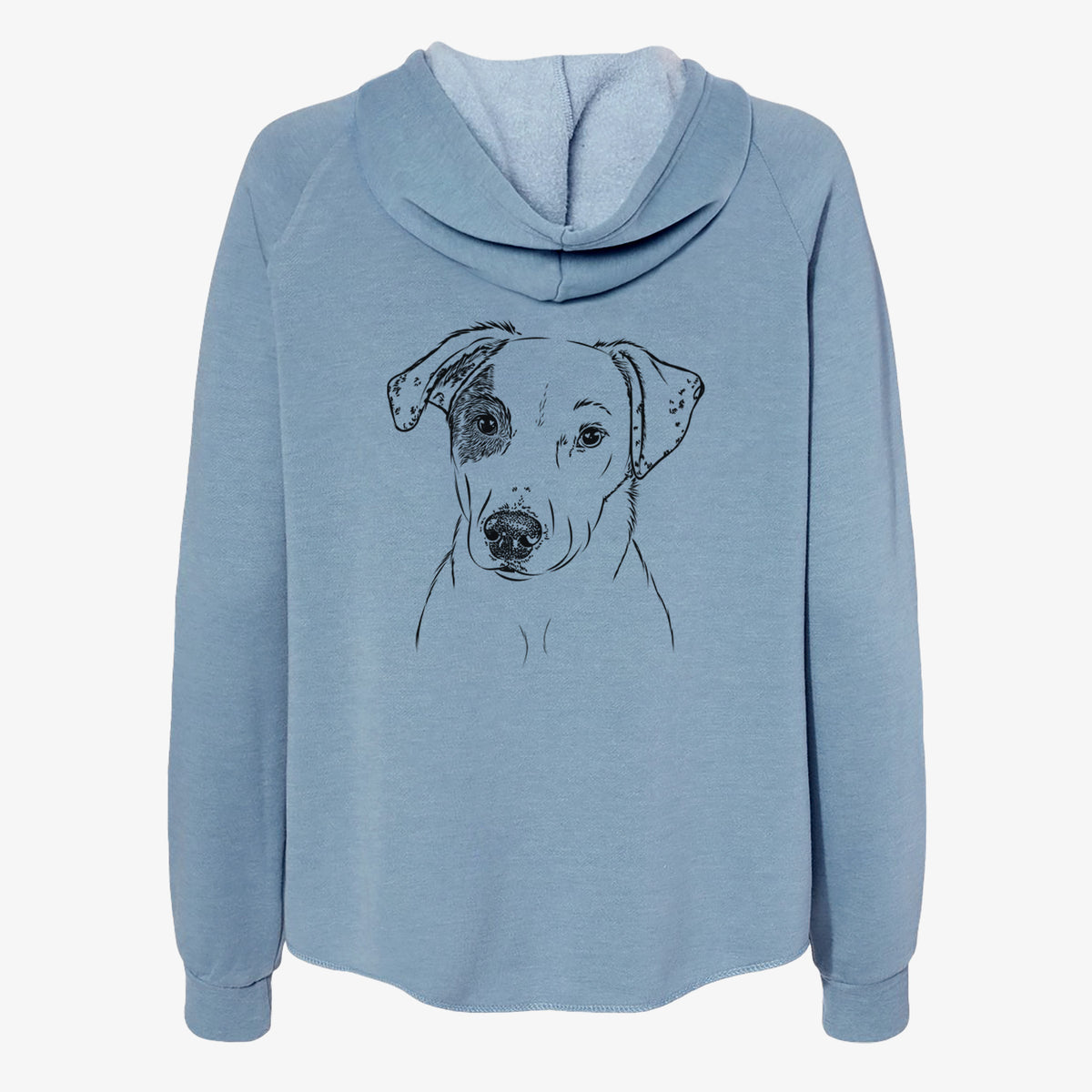 P Pie the Mixed Breed - Women's Cali Wave Zip-Up Sweatshirt
