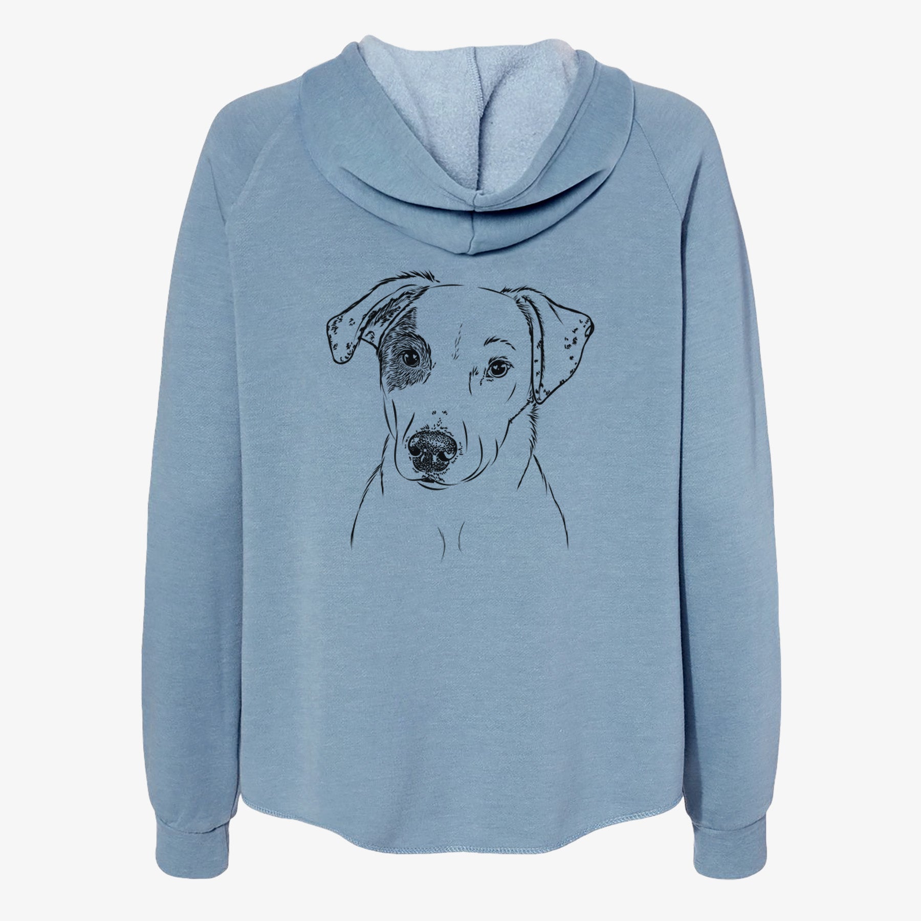 P Pie the Mixed Breed - Women's Cali Wave Zip-Up Sweatshirt