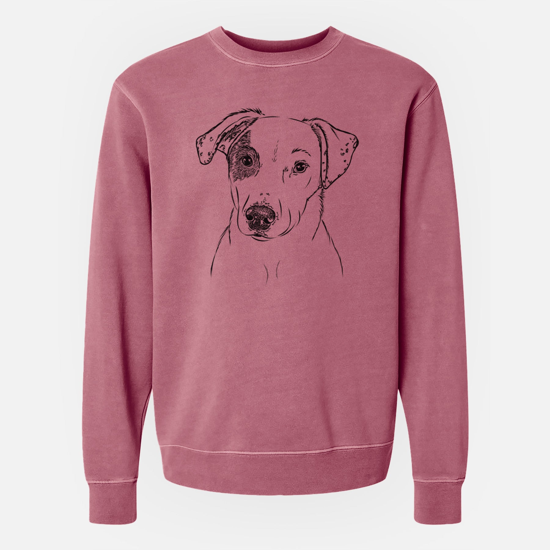 Bare P Pie the Mixed Breed - Unisex Pigment Dyed Crew Sweatshirt