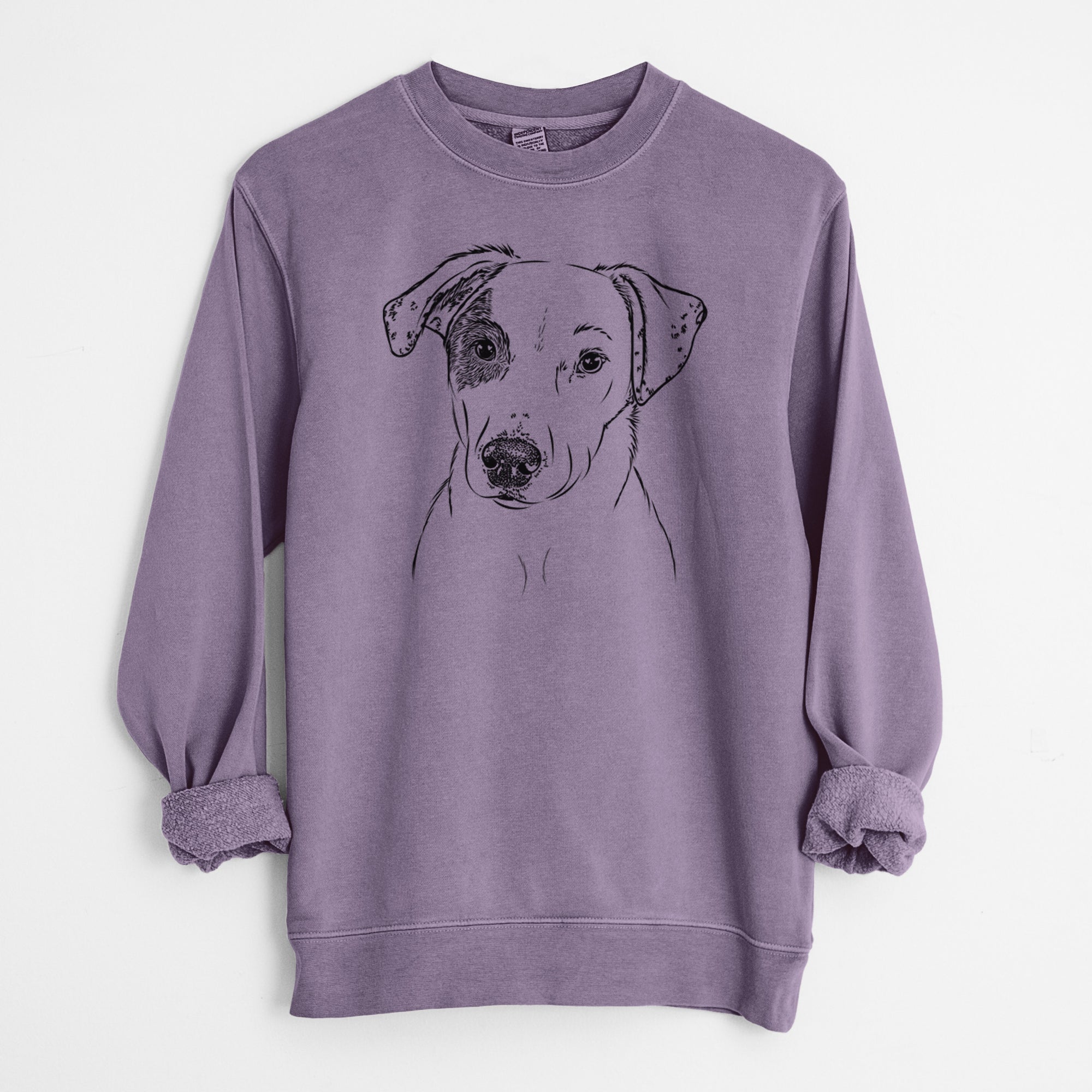 Bare P Pie the Mixed Breed - Unisex Pigment Dyed Crew Sweatshirt