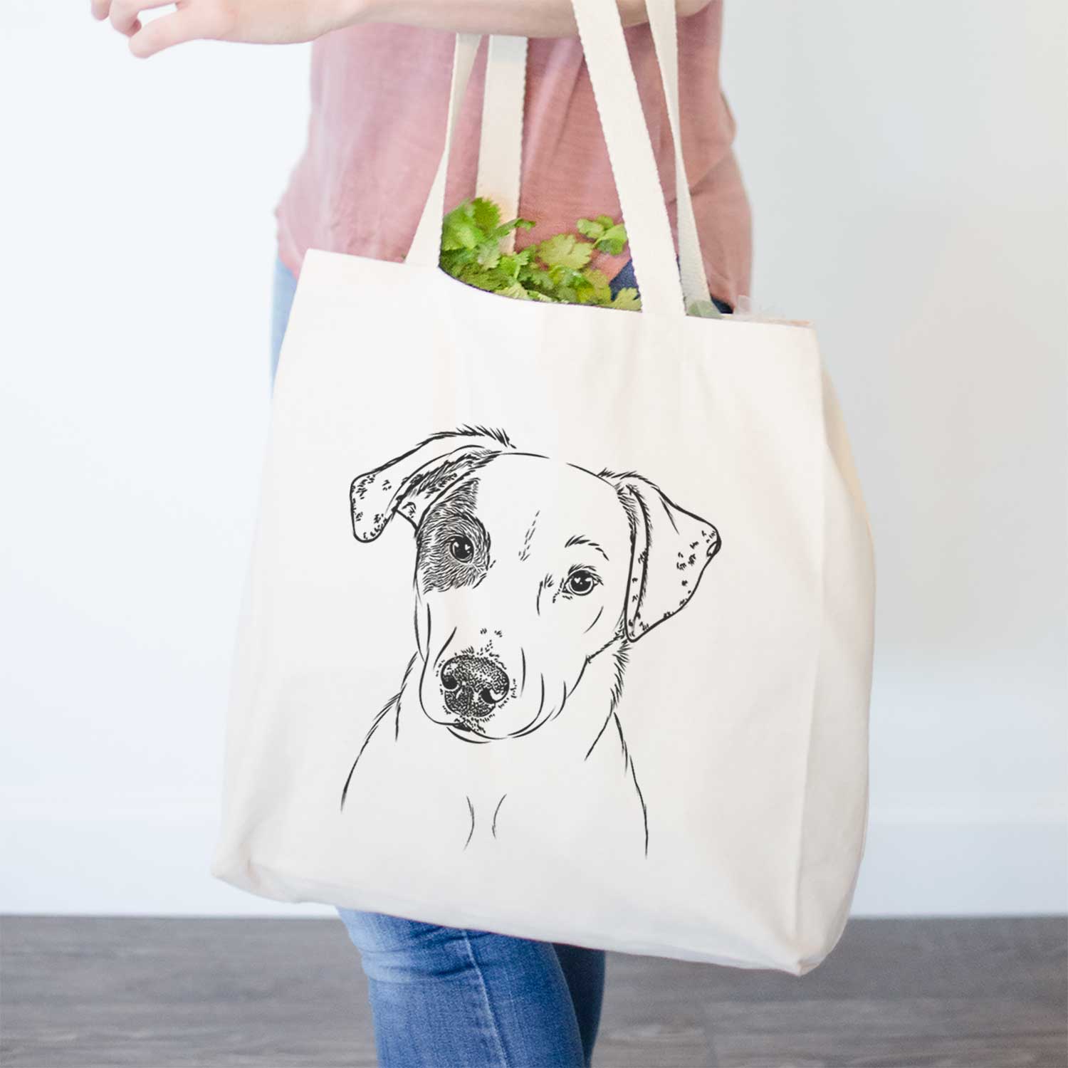 P-Pie the Mixed Breed - Tote Bag