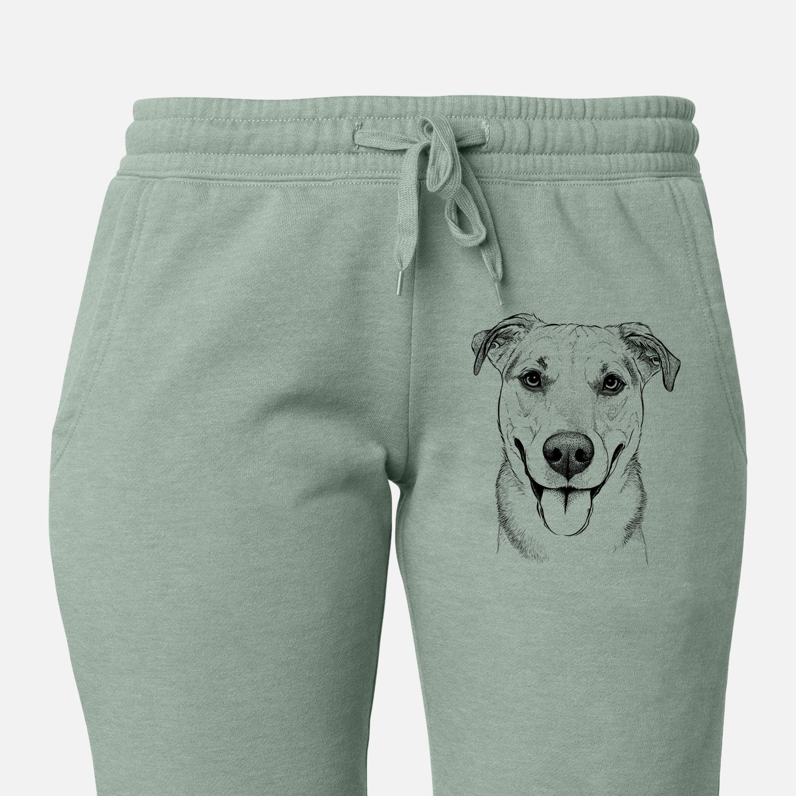 Padre the Pitbull Mix - Women's Cali Wave Joggers