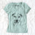 Bare Padre the Pitbull Mix - Women's V-neck Shirt