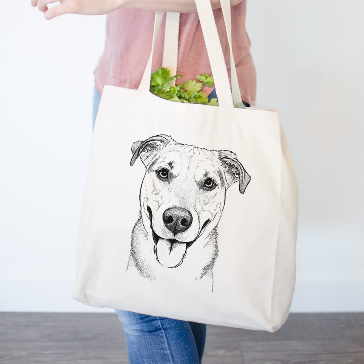 Padre the Pitbull Mix - Tote Bag