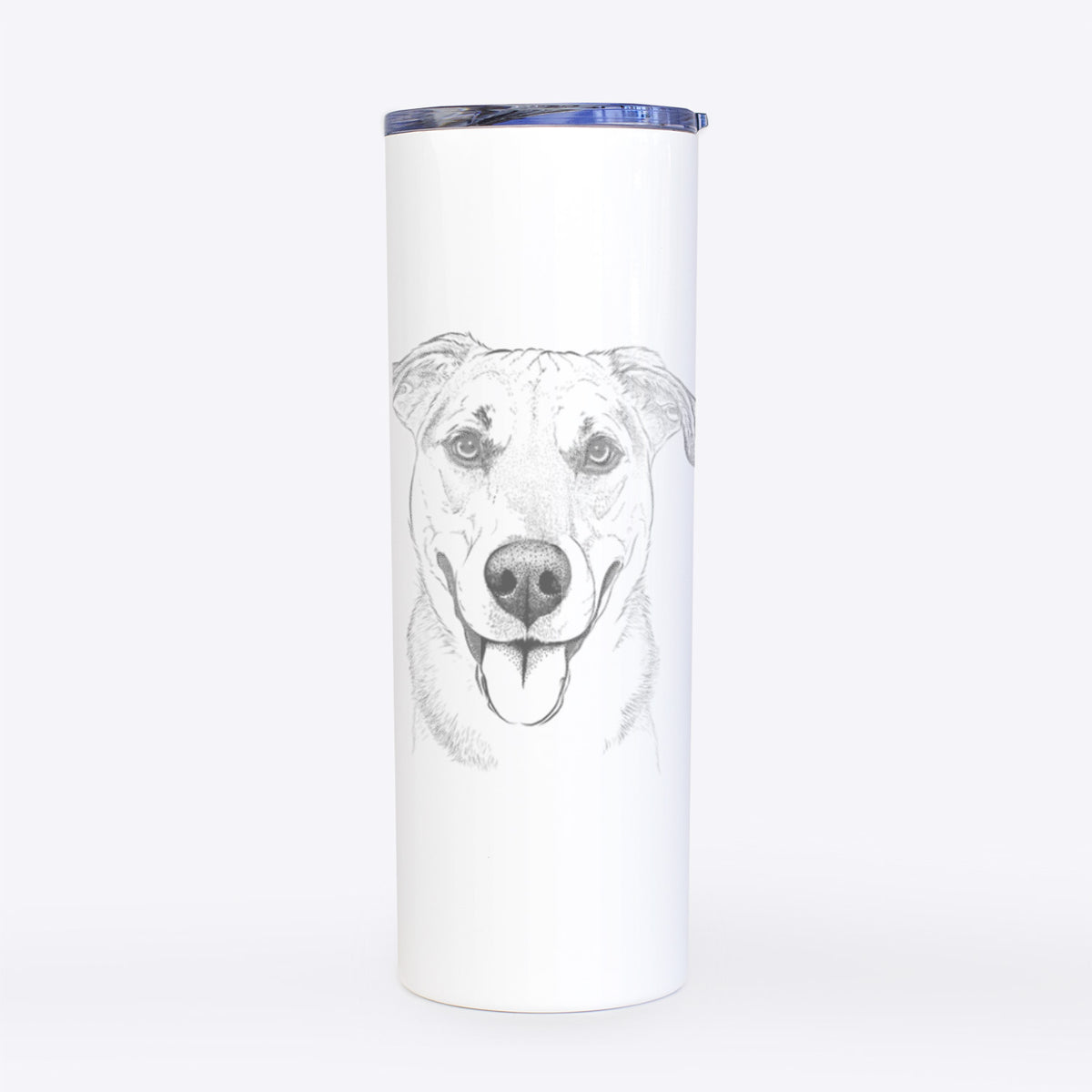 Padre the Pitbull Mix - 20oz Skinny Tumbler