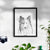 Palin the Shetland Sheepdog Art Print